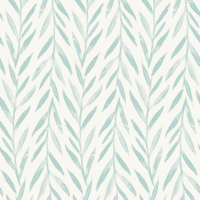 media image for Willow Peel & Stick Wallpaper in Blue by Joanna Gaines for York Wallcoverings 261