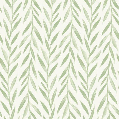 product image of sample willow peel stick wallpaper in green by joanna gaines for york wallcoverings 1 561