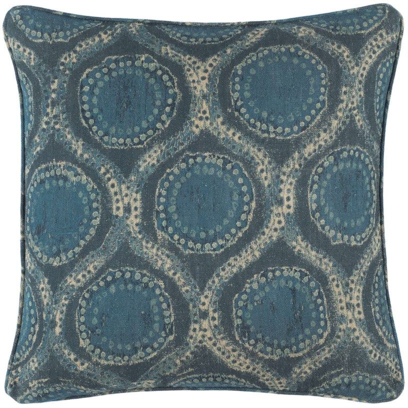 media image for willowleaf linen blue decorative pillow by annie selke pc2860 pil1620 5 259
