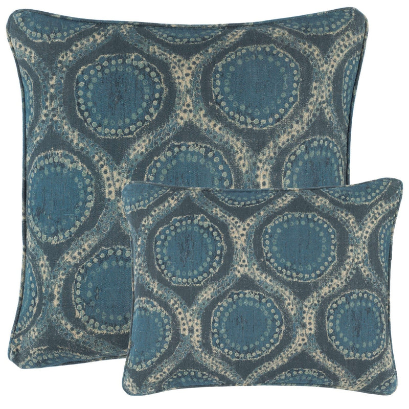 media image for willowleaf linen blue decorative pillow by annie selke pc2860 pil1620 1 265