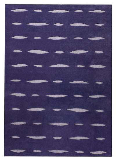 product image for Wink Collection Hand Tufted Wool Area Rug in Purple design by Mat the Basics 69