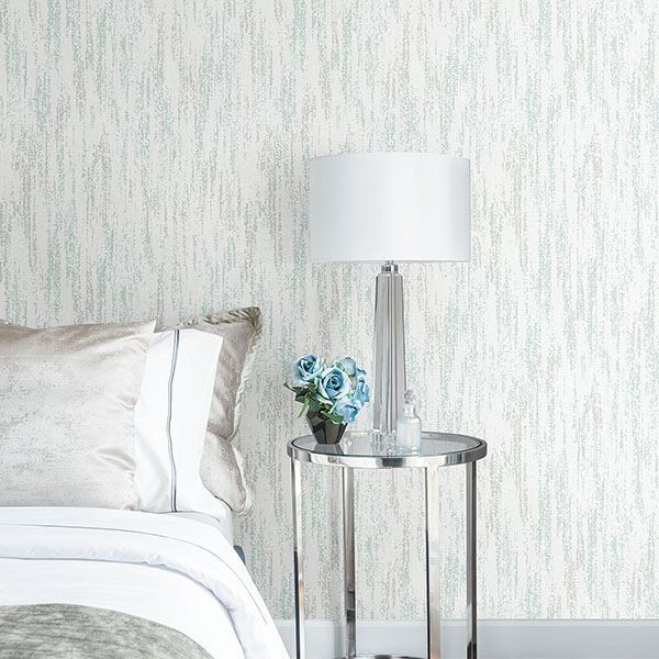 media image for Wisp Texture Wallpaper in Seafoam from the Celadon Collection by Brewster Home Fashions 268