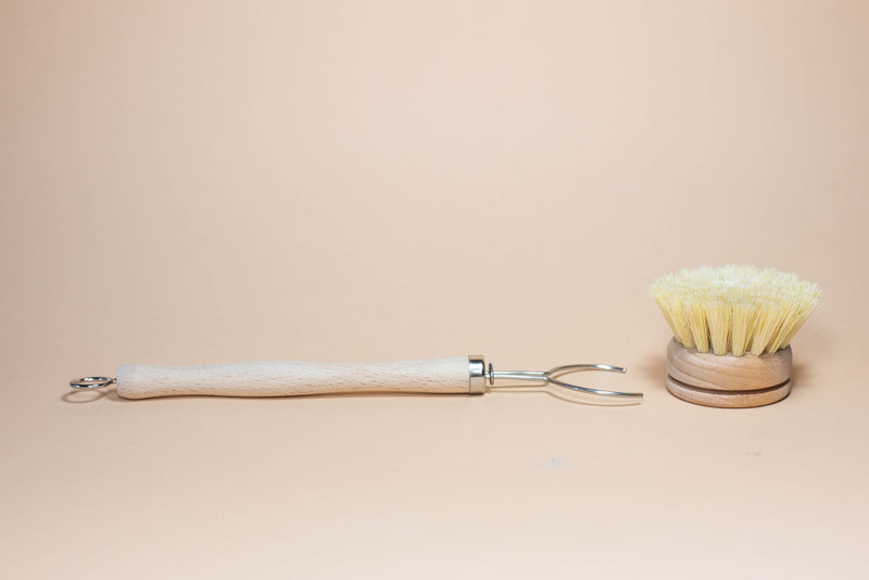 media image for wooden dish brush by eco roots 6 285