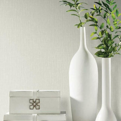 product image of Woodland Twigs Wallpaper in Cream and White by Antonina Vella for York Wallcoverings 526