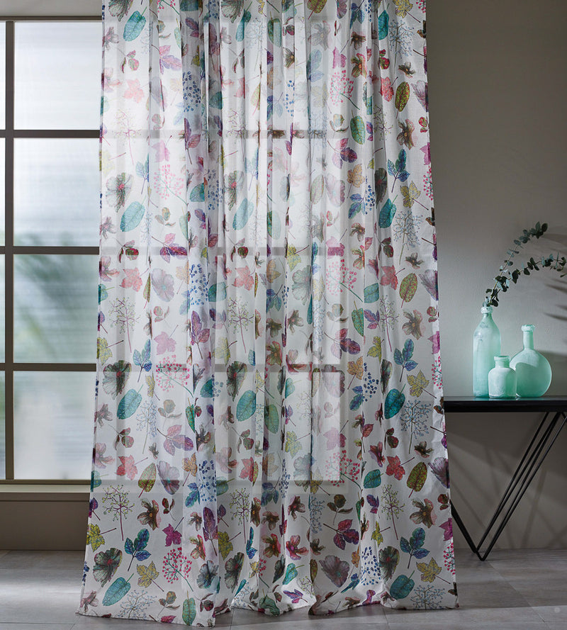 media image for Woodland Sheer Fabric in Purples from the Enchanted Gardens Collection by Osborne & Little 263