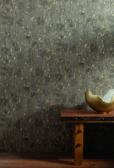 product image for Workroom Wallpaper in Greys and Gold from Industrial Interiors II by Ronald Redding for York Wallcoverings 29