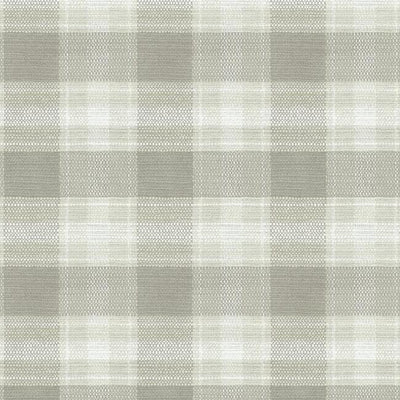 product image of sample woven buffalo check wallpaper in linen from the simply farmhouse collection by york wallcoverings 1 544