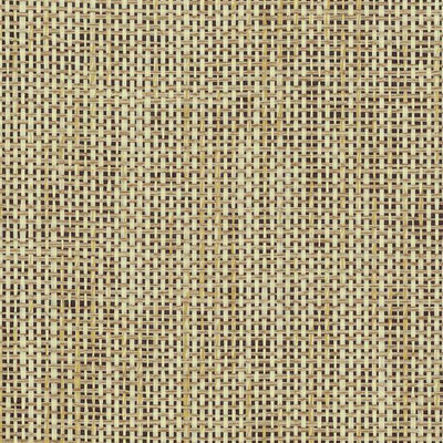 product image of Woven Crosshatch Wallpaper in Tan and Black from the Grasscloth II Collection by York Wallcoverings 547