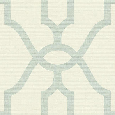 product image for Woven Trellis Wallpaper in Eggshell Blue on Cream from Magnolia Home Vol. 2 by Joanna Gaines 41