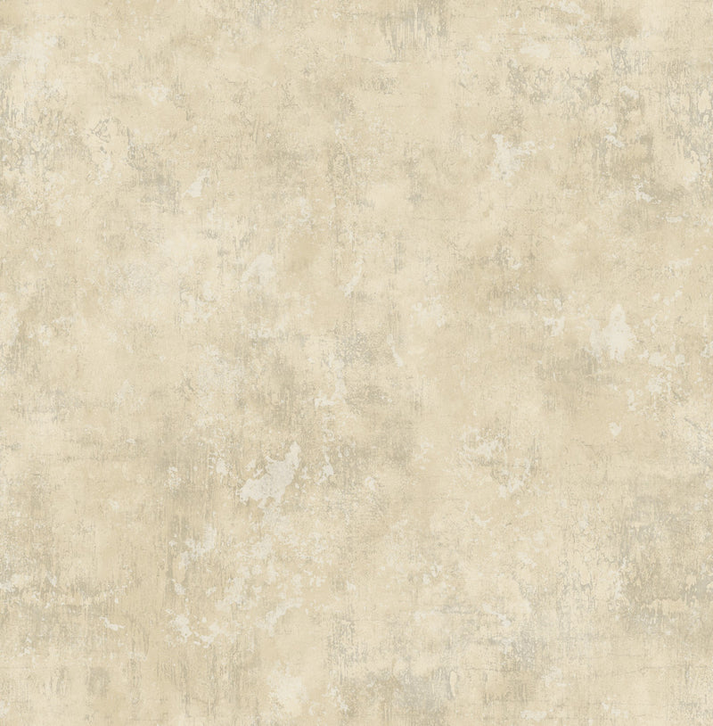 media image for Wright Stucco Wallpaper in Tan from the Metalworks Collection by Seabrook Wallcoverings 215