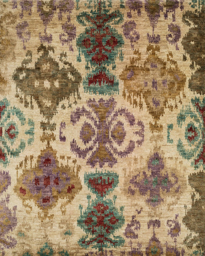 product image of Xavier Hand Knotted Beige/Multi Color Rug 1 513