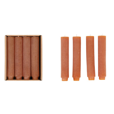 product image of Pleated Taper Candles - Set of 12 542