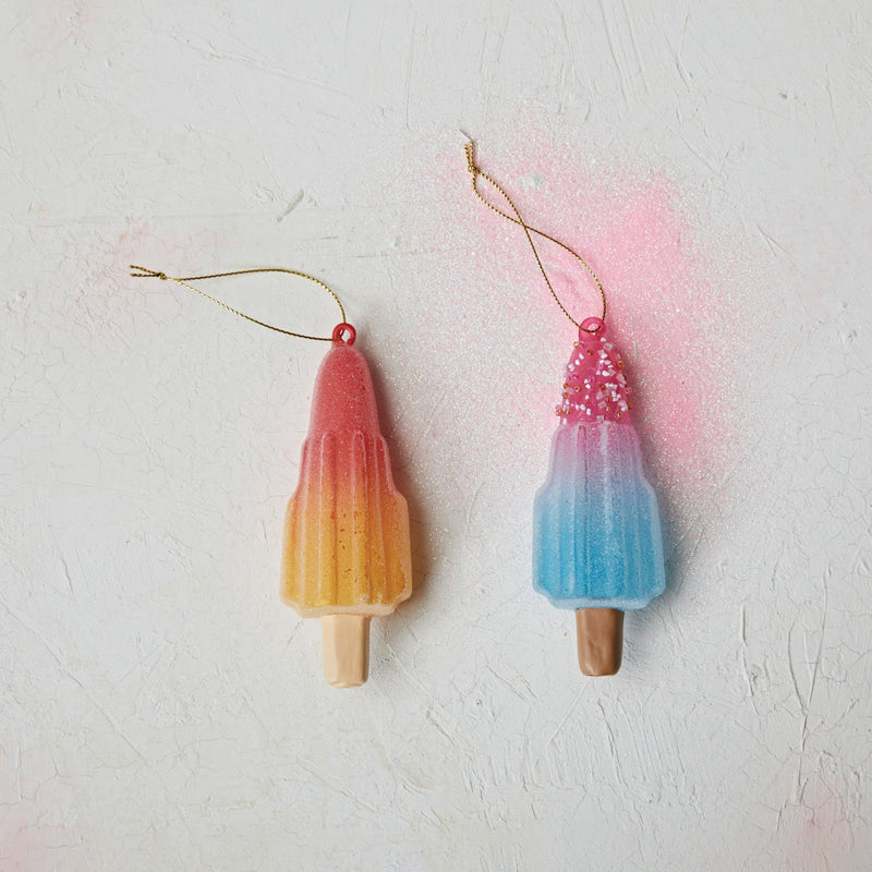 media image for Hand-Painted Popsicle Ornament 233