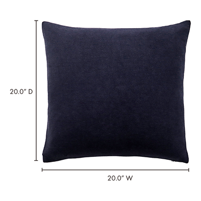product image for prairie pillow rustic navy by bd la mhc xu 1025 46 5 80