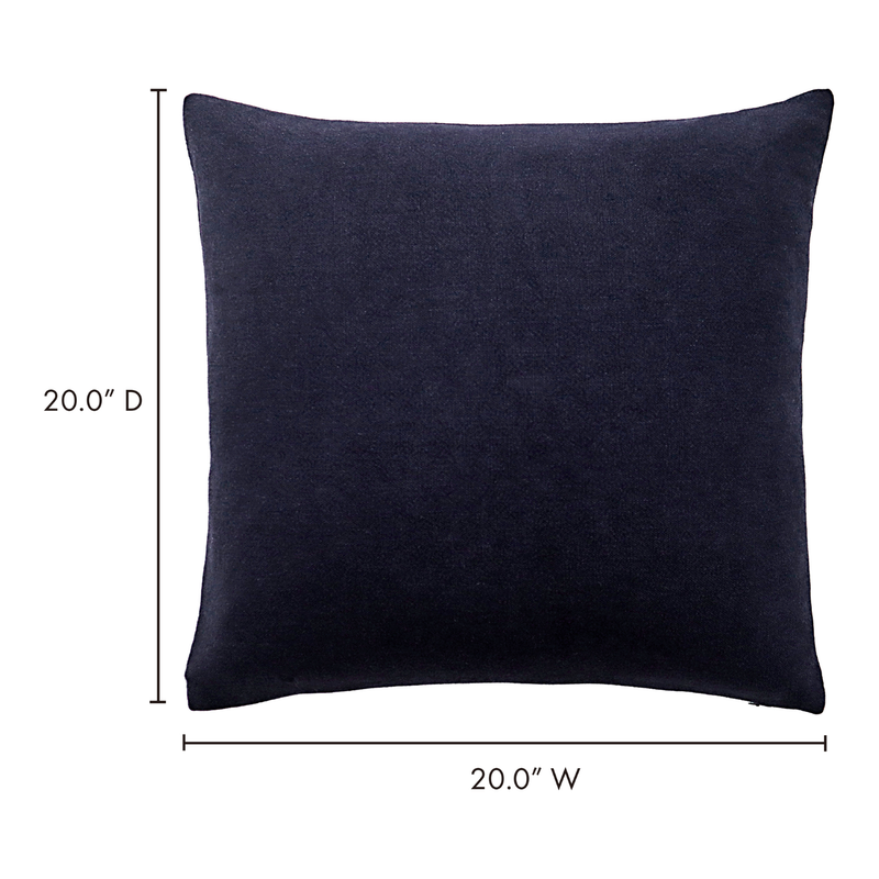 media image for prairie pillow rustic navy by bd la mhc xu 1025 46 5 20