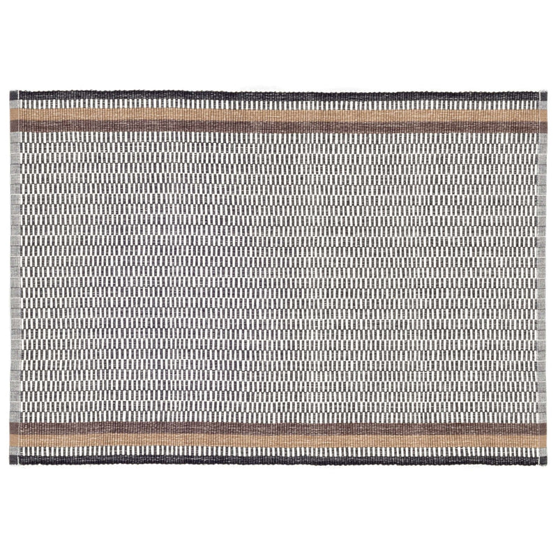 media image for xavier stripe placemat by annie selke pc3260 p4 1 248
