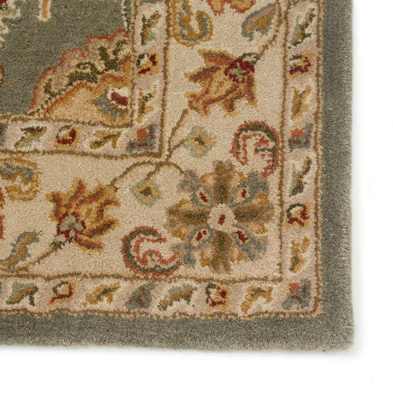 media image for my06 callisto handmade floral green beige area rug design by jaipur 8 264