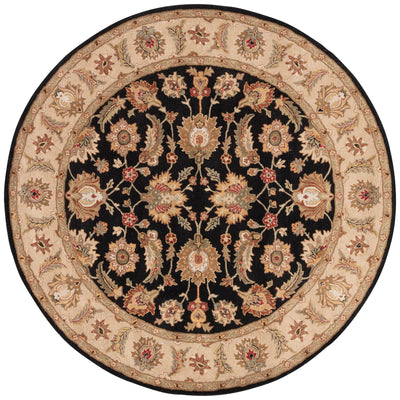 product image for my03 selene handmade floral black beige area rug design by jaipur 6 98