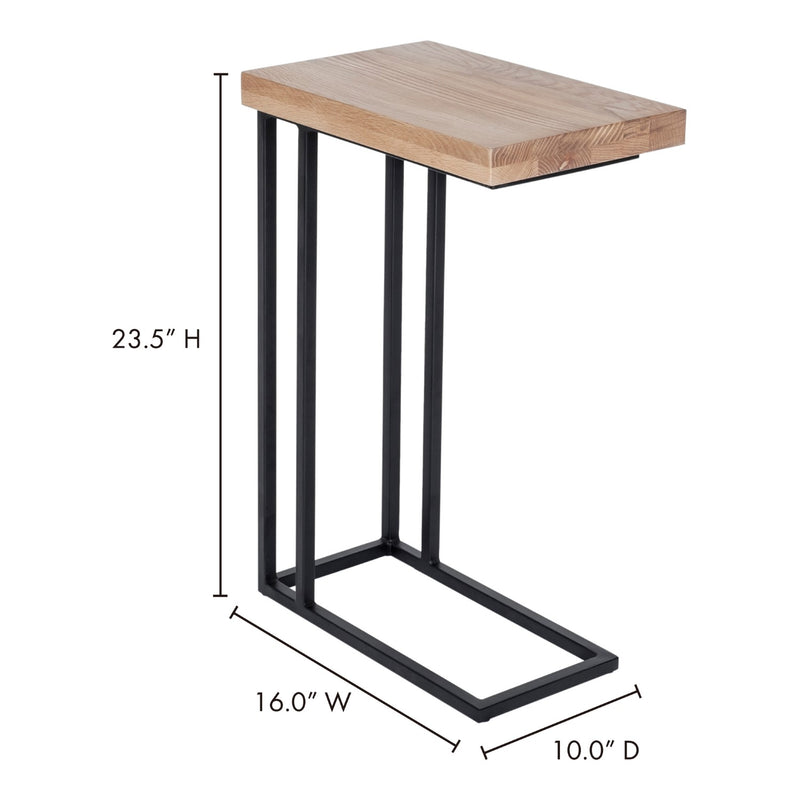 media image for Mila C Shape Side Table 9 222