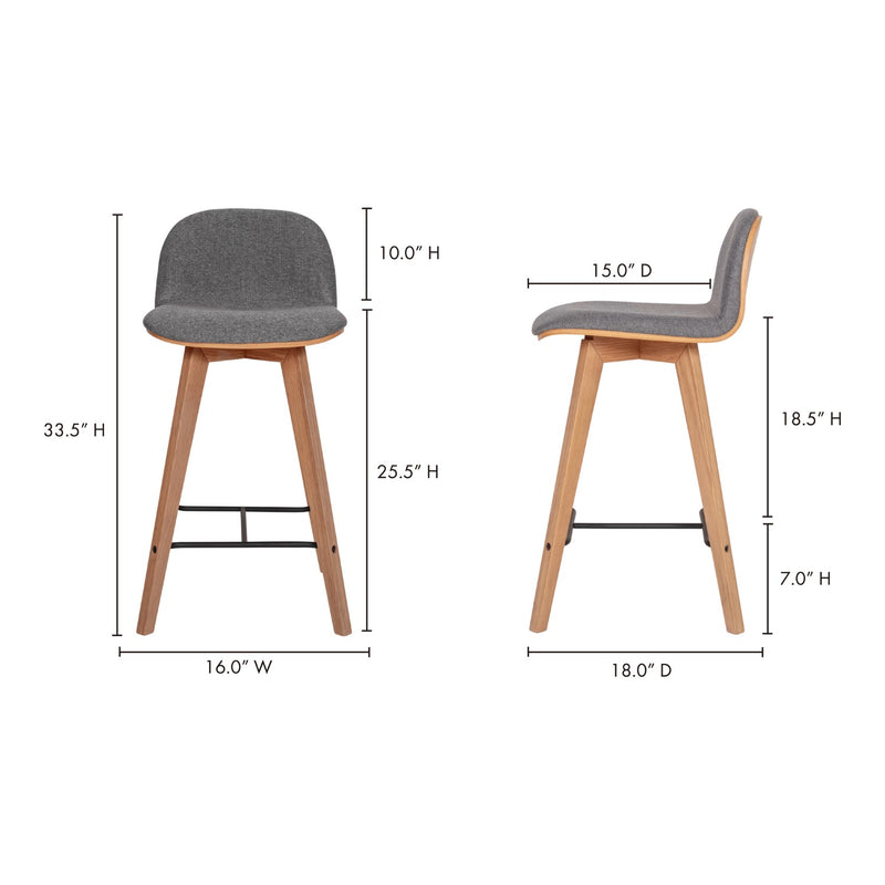 media image for Napoli Counter Stool Grey 9 230