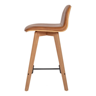 product image for Napoli Leather Counter Stool Tan 3 70