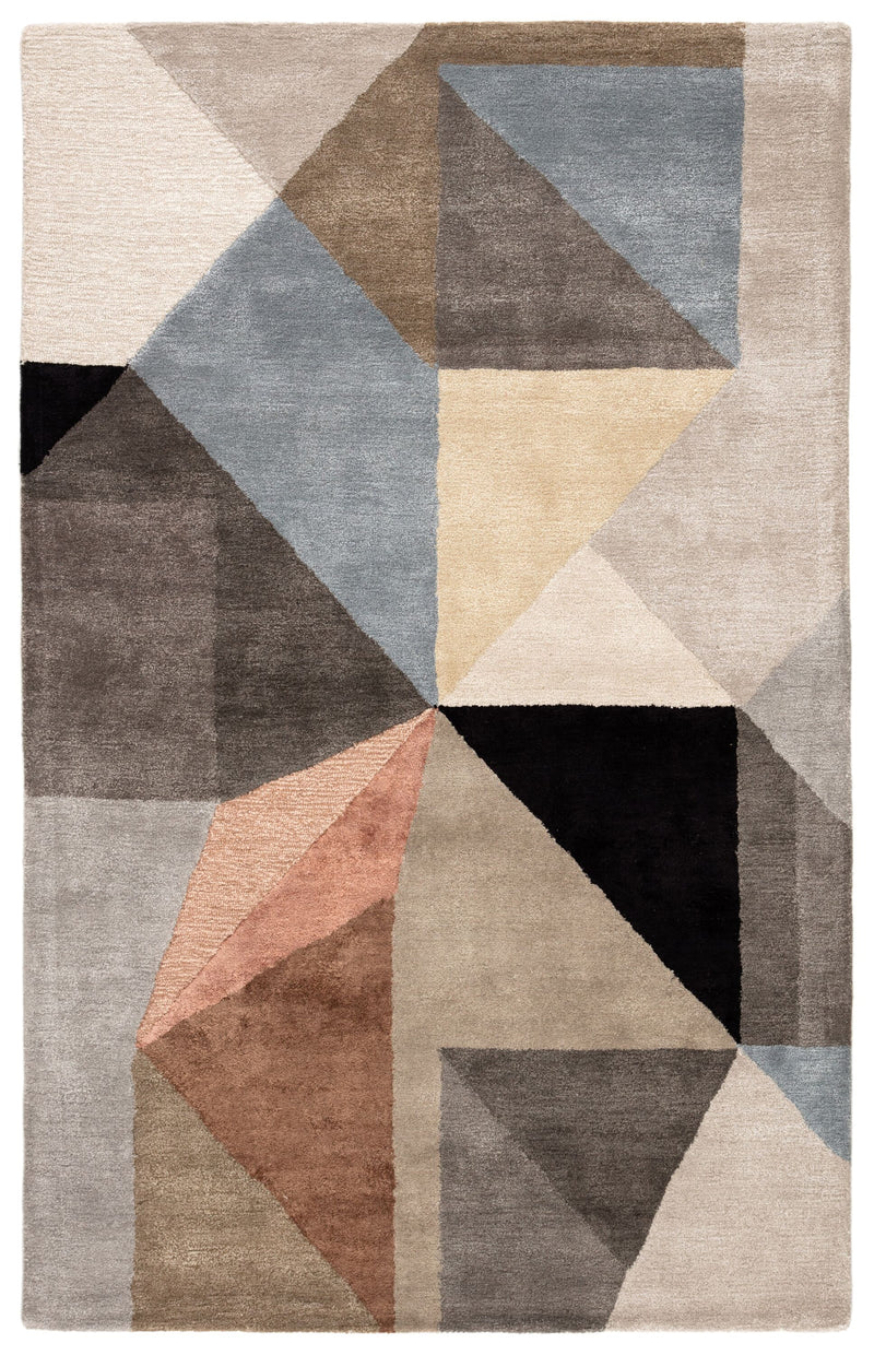 media image for syn02 scalene handmade geometric gray blue area rug design by jaipur 1 26