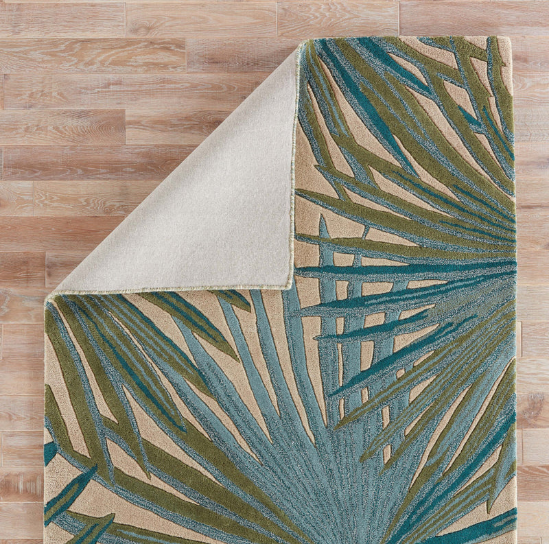 media image for cos33 palmetto handmade floral blue green area rug design by jaipur 7 296