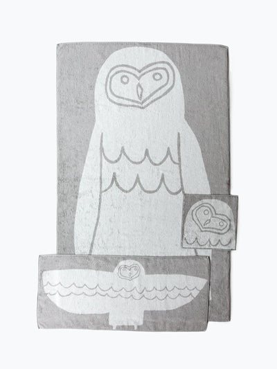 product image for animal towel owl in various sizes 1 17