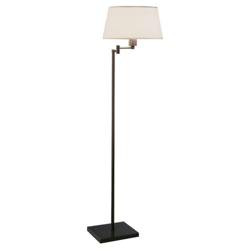 media image for Real Simple Swing Arm Floor Lamp by Robert Abbey 253