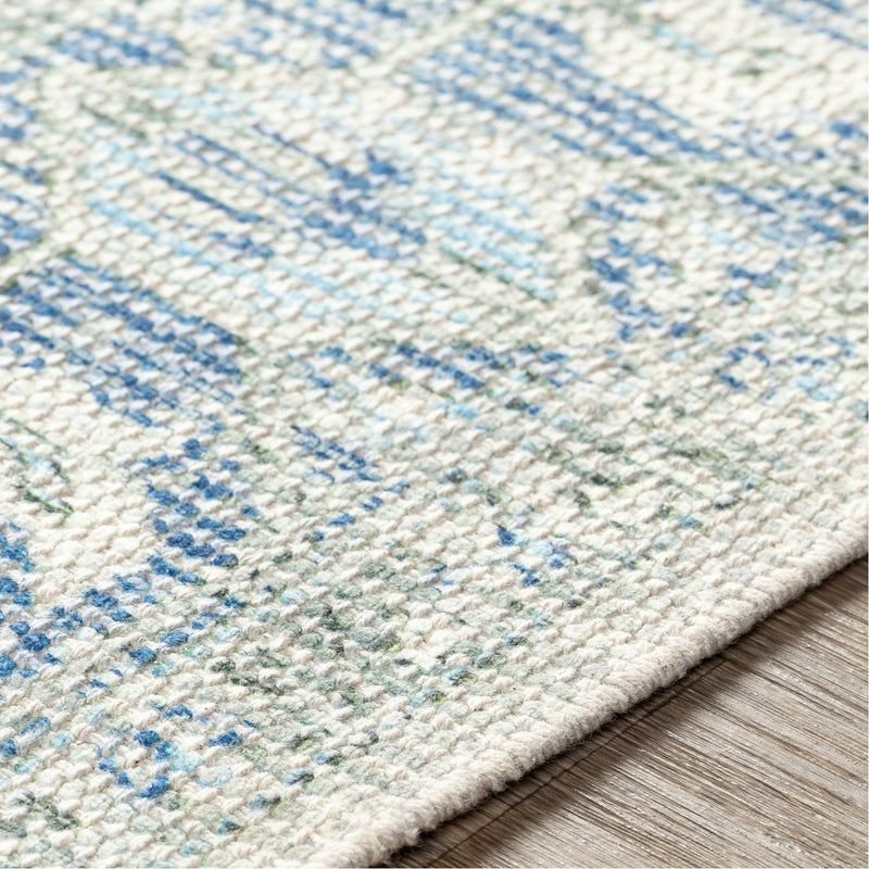 media image for Zainab ZAI-2300 Hand Woven Rug in White & Sky Blue by Surya 263