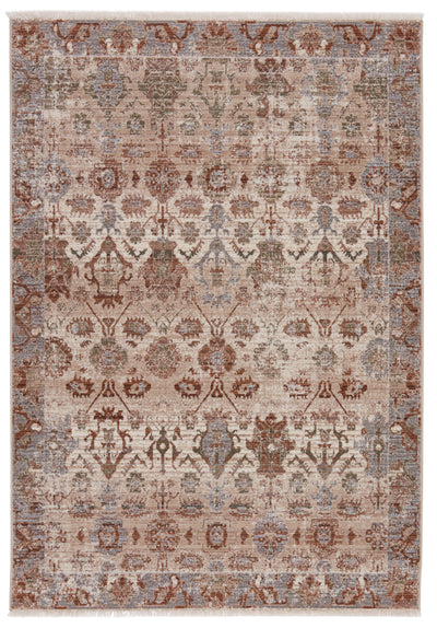 product image for Luana Oriental Rug in Beige & Rust 99