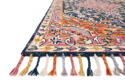product image for Zharah Rug in Navy & Multi by Loloi 20