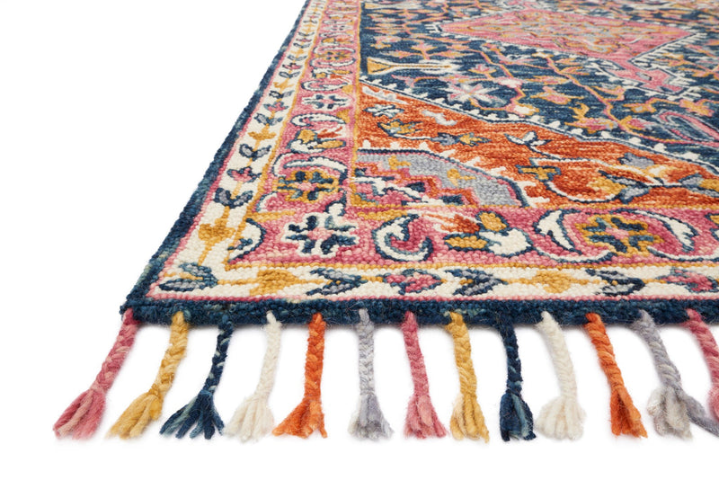 media image for Zharah Rug in Navy & Multi by Loloi 272