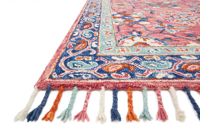 product image for Zharah Rug in Rose & Denim by Loloi 79