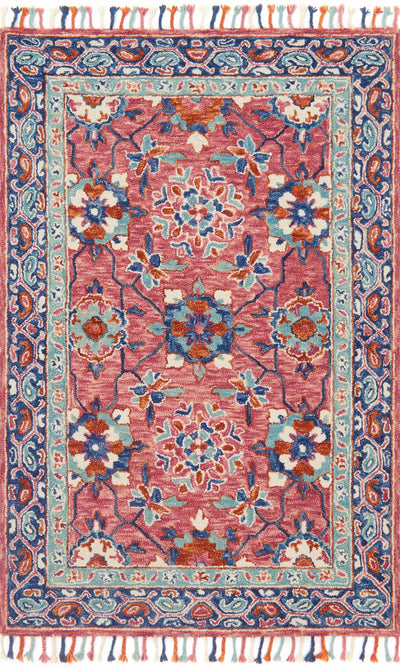 product image for Zharah Rug in Rose & Denim by Loloi 41