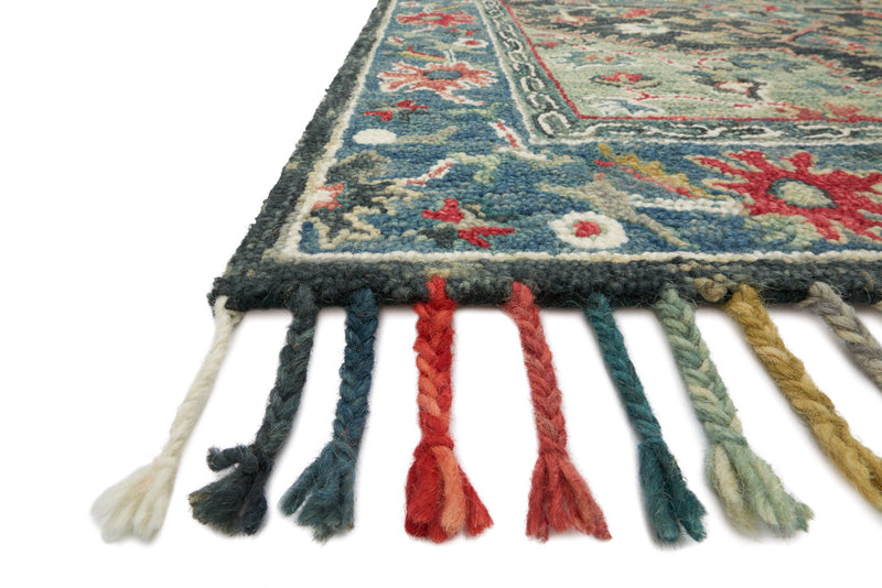 media image for Zharah Rug in Navy & Blue by Loloi 247