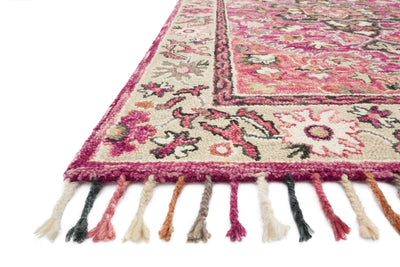product image for Zharah Rug in Raspberry & Taupe by Loloi 43