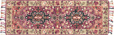 product image for Zharah Rug in Raspberry & Taupe by Loloi 29