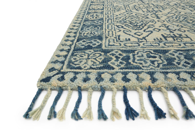 media image for Zharah Rug in Mist & Blue by Loloi 29
