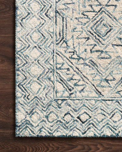 product image for Ziva Rug in Bluestone by Loloi 17