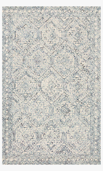 product image for Ziva Rug in Bluestone by Loloi 34