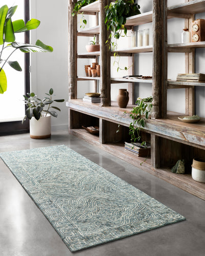 product image for Ziva Rug in Denim by Loloi 76