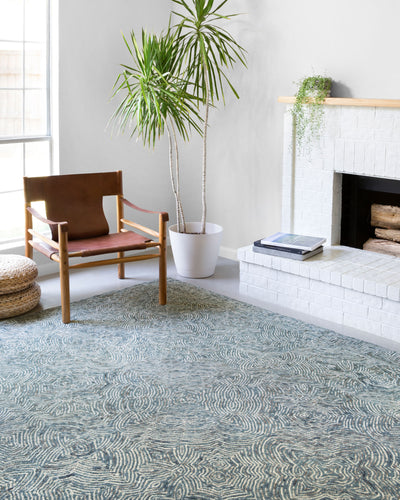product image for Ziva Rug in Denim by Loloi 56