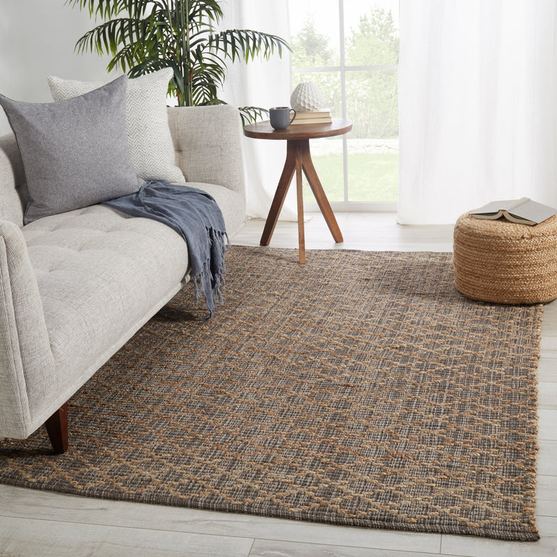 media image for cecil handmade trellis gray beige rug by jaipur living 5 295