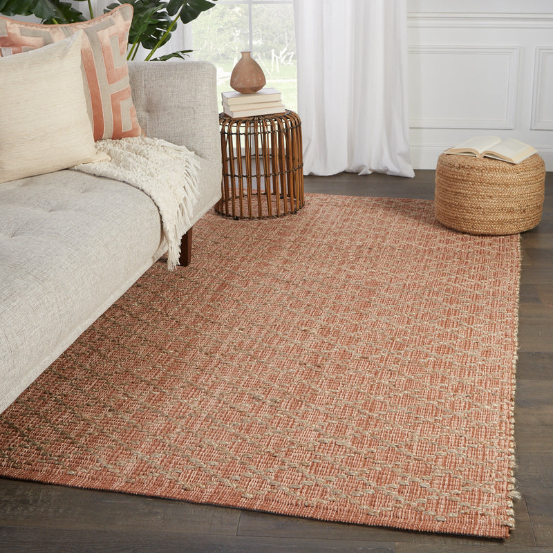 media image for cecil handmade trellis pink beige rug by jaipur living 5 217