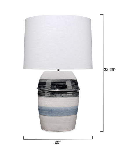 product image for horizon striped table lamp by bd lifestyle 9horizongrbl 2 57