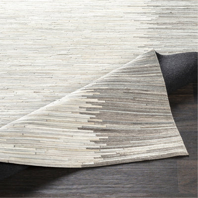 product image for Zander ZND-1004 Hand Crafted Rug in Ivory & Medium Gray by Surya 55