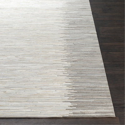 product image for Zander ZND-1004 Hand Crafted Rug in Ivory & Medium Gray by Surya 72