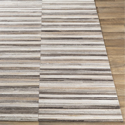 product image for Zander ZND-1008 Hand Crafted Rug in Ivory & Medium Grey by Surya 39