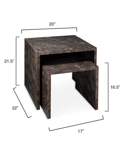 product image for bedford nesting tables set of 2 by bd lifestyle 20bedf nech 12 36